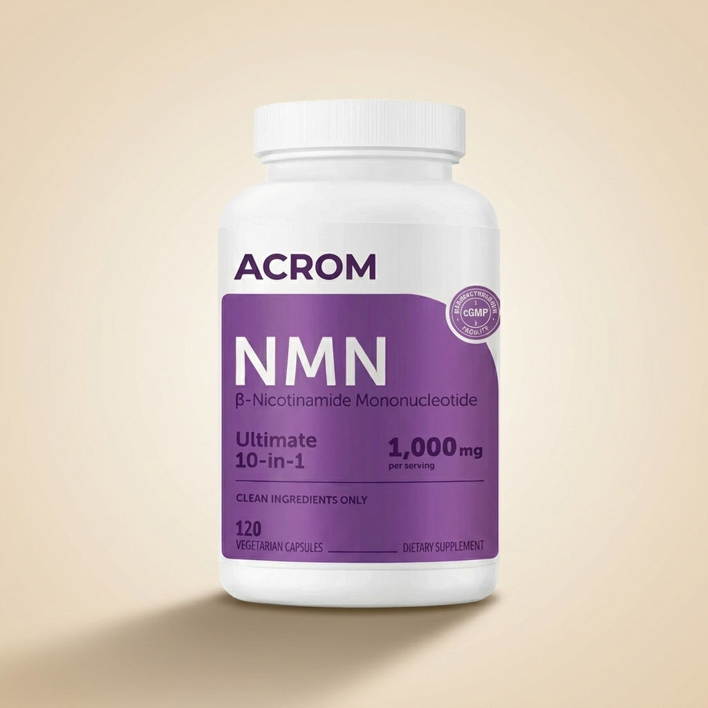 NMN Complex 1,000mg | 10-in-1 Cellular Energy Formula