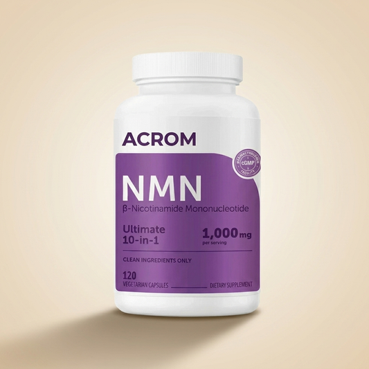 NMN Complex 1,000mg | 10-in-1 Cellular Energy Formula