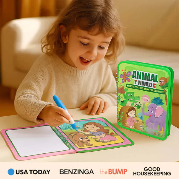 Mess-Free Water Coloring Book