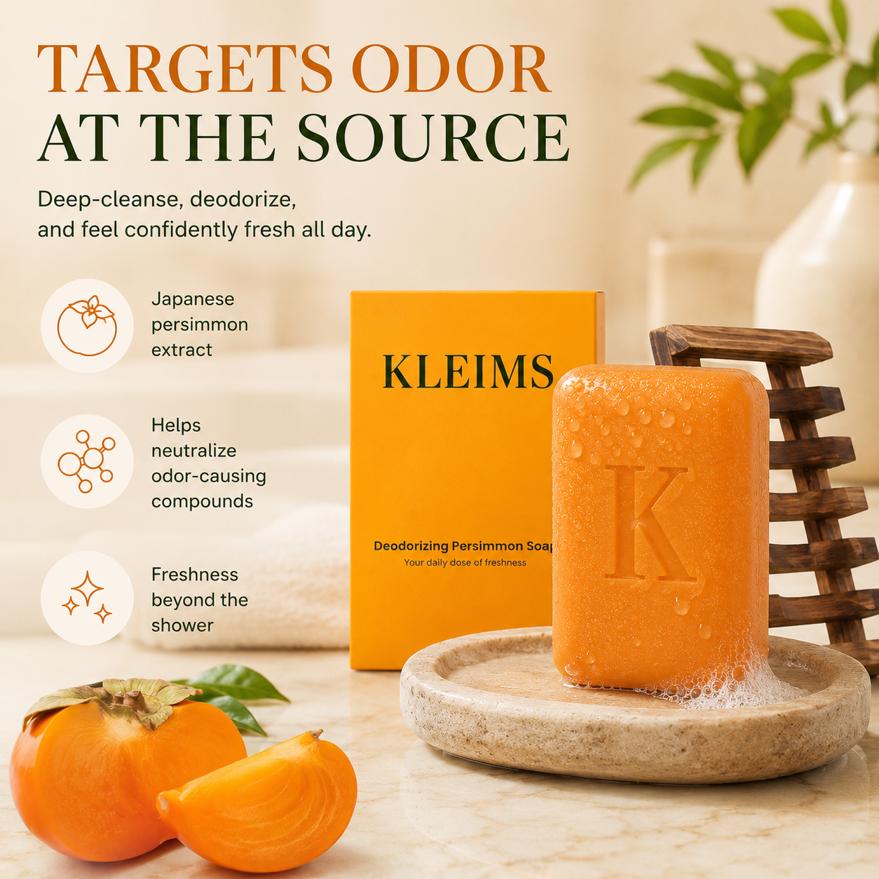 Persimmon Freshness Bar