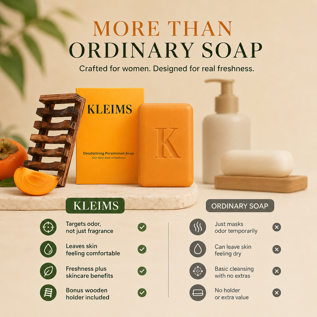 Persimmon Freshness Bar
