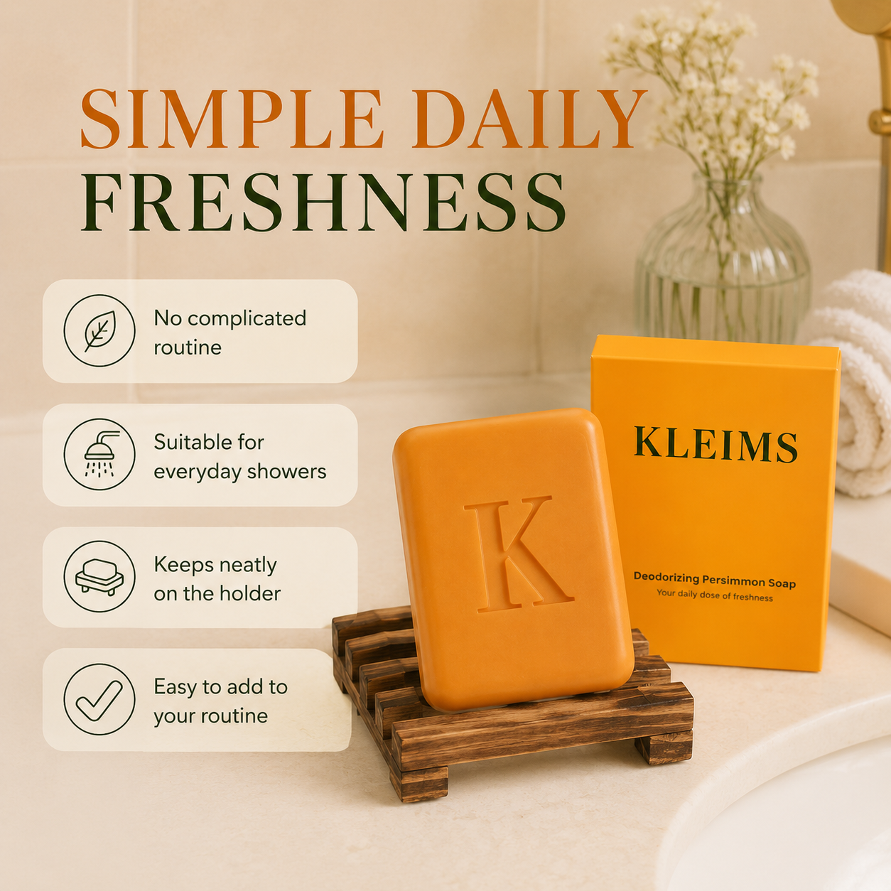 Persimmon Freshness Bar