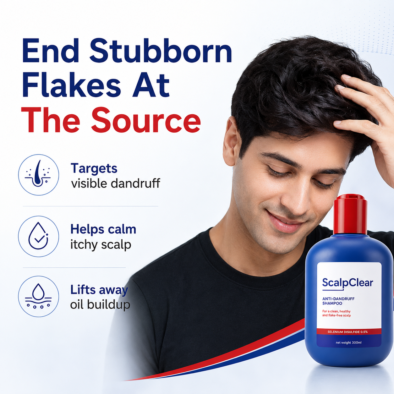 ScalpClear™ Anti-Dandruff Shampoo