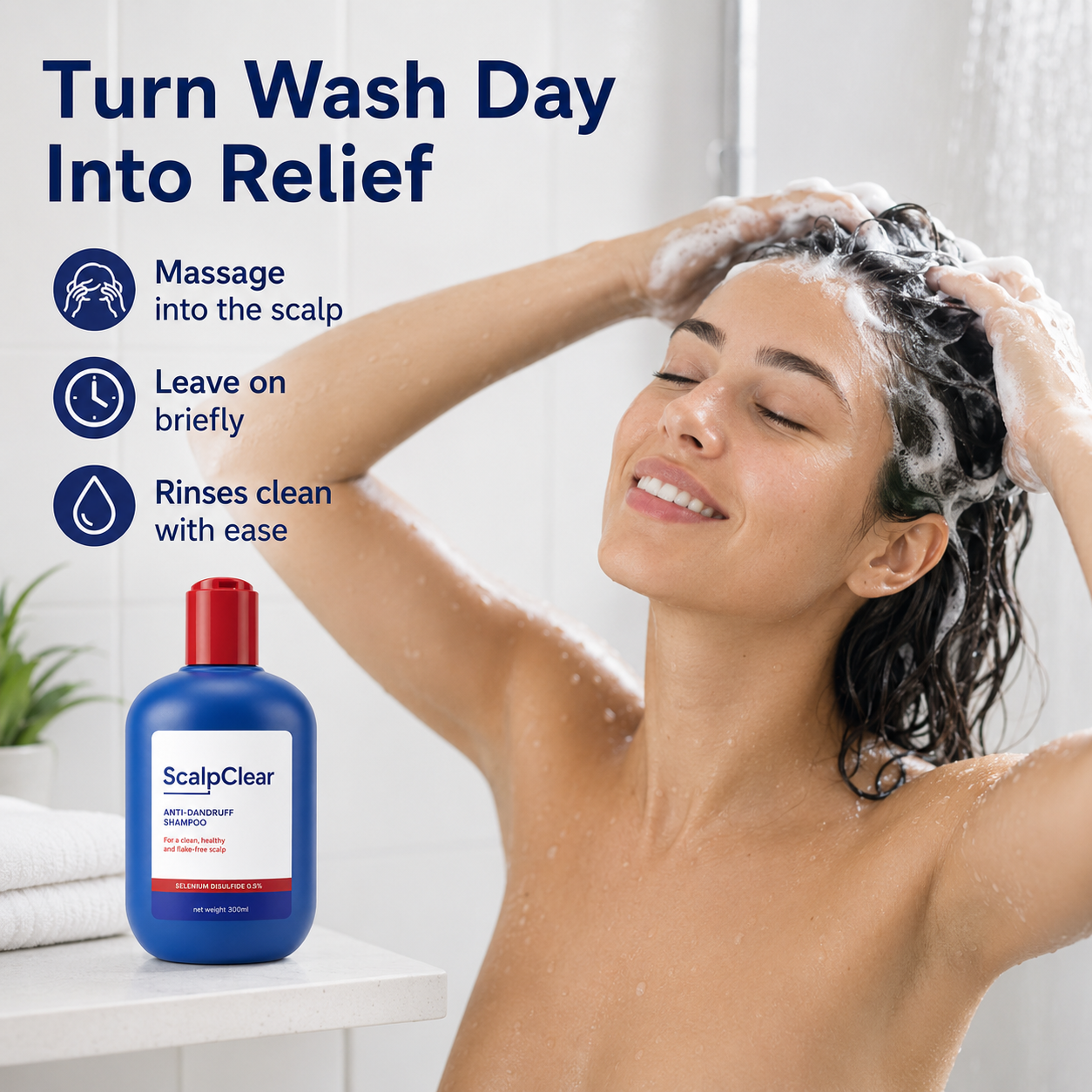 ScalpClear™ Anti-Dandruff Shampoo