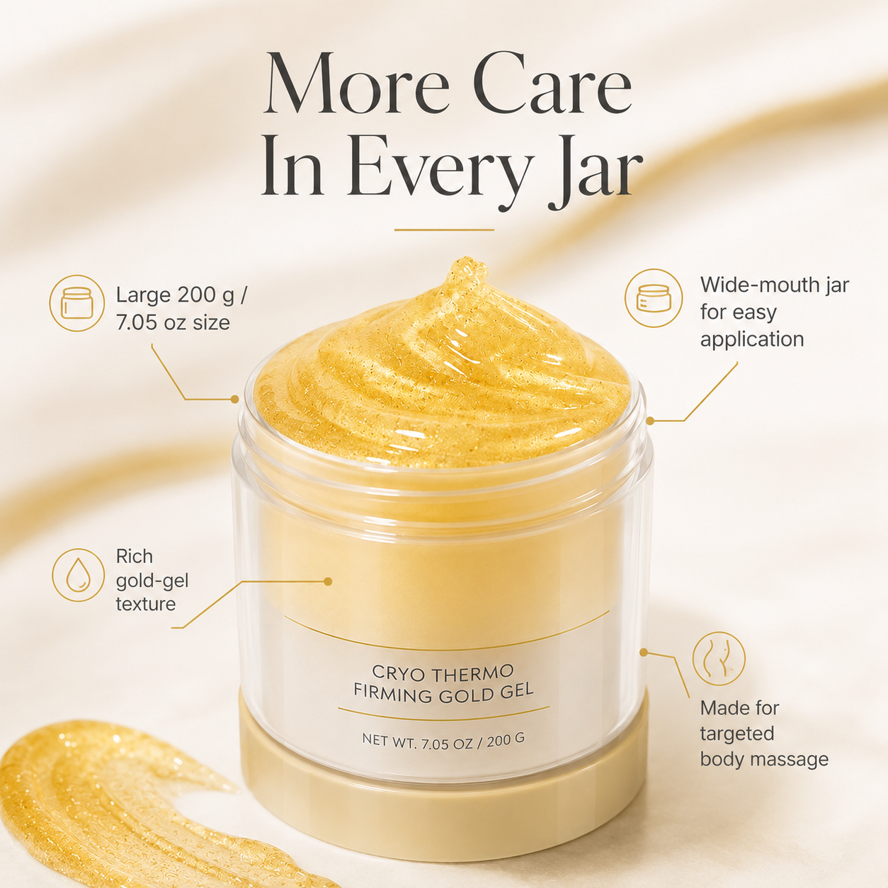 Aurelia™ Cryo-Thermo Sculpting Gold Gel