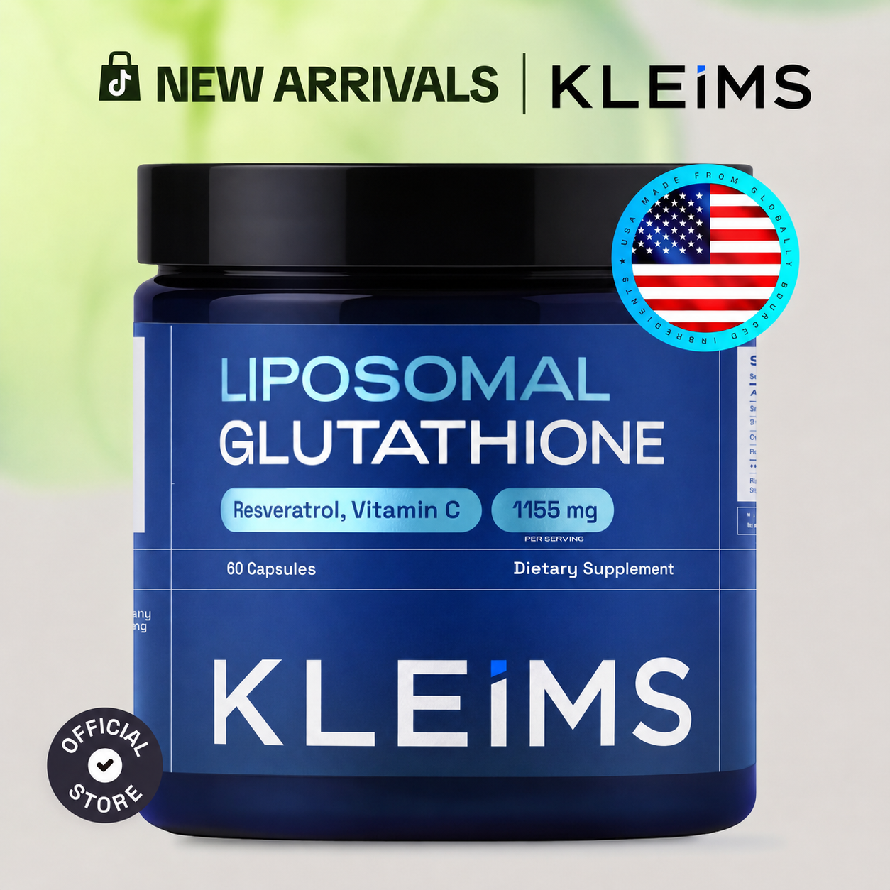 Liposomal Glutathione Supplement (30 Days)