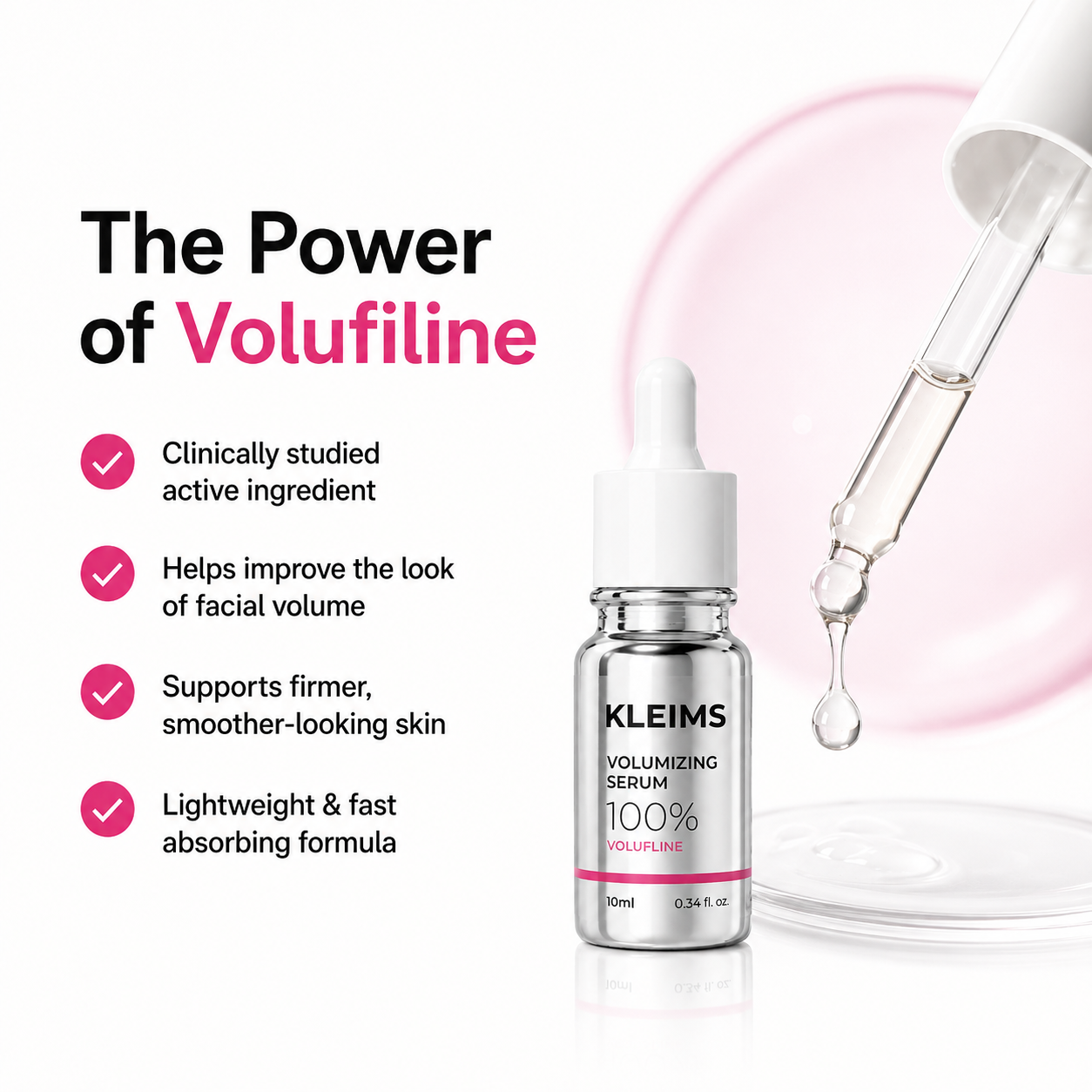 100% Volufiline Volumizing Serum