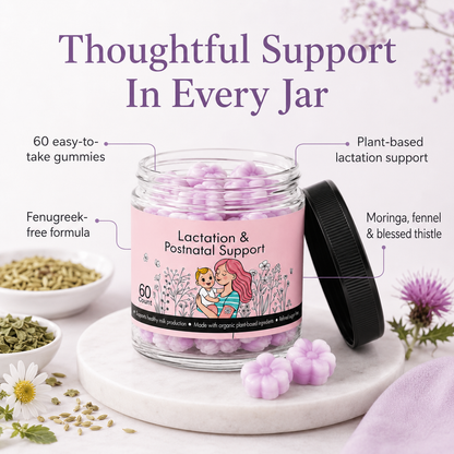 Nurtura™ Lactation & Postnatal Gummies