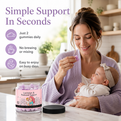 Nurtura™ Lactation & Postnatal Gummies