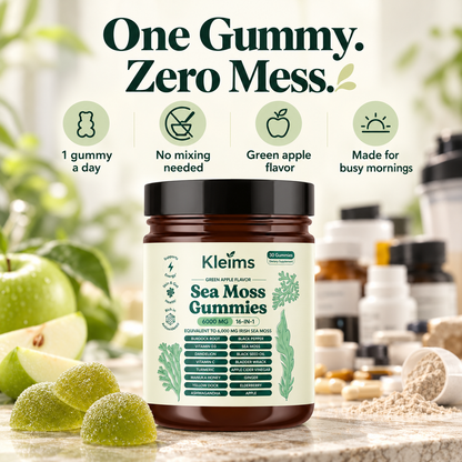 Kleims™ 16-in-1 Sea Moss Gummies