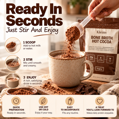 Kleims™ Bone Broth Hot Cocoa